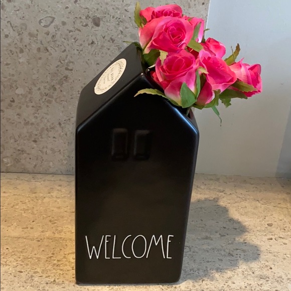 Rae Dunn “Welcome” Ceramic Vase - Picture 3 of 7